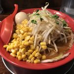 手打ち極太麺　ジョニーの味噌 - 