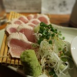 マルゲン商店 - 地鶏刺しとりわさ480円