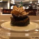 カーサ・デル・チーボ - 鮑のサルタートと鮑の肝の焼リゾット