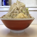 ラーメン豚五里羅Ⅲ - 小ラーメン + ヤサイ + ニンニク + 魚粉