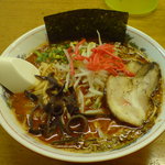 とら家 - 大噴火ラーメンです。2007年9月訪問時です。