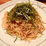 TAKA - 明太子いろんなきのこパスタ850円
            