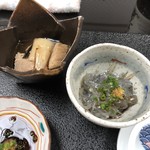 すし処京丸 - 生シラスとマグロ煮