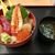 仙令鮨 - 通常は「¥1200＋税」の「伊達なづけ丼」が、平日30食にかぎり、「¥980＋税」で食べられます\( ˆoˆ )/