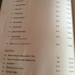 La Piazza - メニュー②