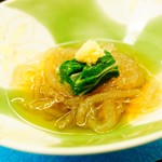 柏屋 大阪千里山 - 冬瓜素麺 ホワイトセロリ 掛け出し すり生姜