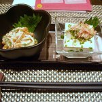 ＳＡＬＡ - ヘルシーなお通し（納豆・冷奴）