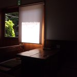 茶房 白竹 - 窓から見ると涼しげな景色