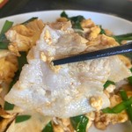 中華料理　幸莱 - バラ肉玉子辛し炒め定食