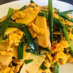 中華料理　幸莱 - バラ肉玉子辛し炒め定食