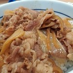 なか卯 - セットの牛丼