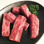 Thick-sliced sirloin