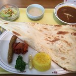 印度料理 BHINDI - 料理写真:ランチBセット（チキンカレー）