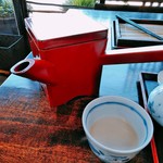 手打蕎麦シマ - 美味しかったそば湯