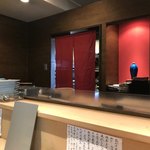 板前割烹 ひぐち - カウンターから