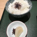 板前割烹 ひぐち - ご飯　香の物