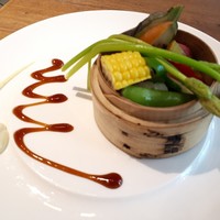 蔭山樓 表参道店 - 三浦朝採れ野菜蒸し