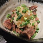 くいもの屋わん - すな肝おろしポン酢（525円）