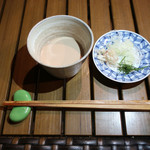 恵比寿 箸庵 - クルミつゆ