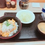 かつや - ミニカツ丼セット