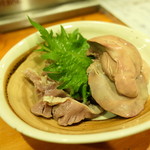 Bar Ohana - とろける鶏レバーとコリコリ砂肝650円