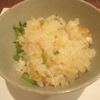 日本料理若林 - 鯛・ハタのクレソンご飯