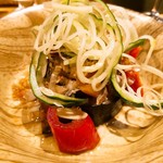 食堂 あいそ - 茄子のあげ浸し