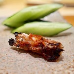 天寿し - 海老の頭