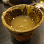 松翁 - 蕎麦湯