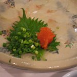 量平寿司 - こち薄造りアップ