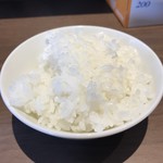 晴耕雨読 - ライス中150円