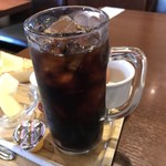 Guranchesuta - ブレンドコーヒー（アイス）は、¥400
                        中ジョッキで出てきます