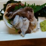 花・華 - とり貝造り390円