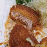 やろく レストラン本店 - やろく定食　1,050円　ビフカツ付きで満足♪