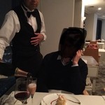 新横浜プリンスホテル - デザートとプレゼントシャンパン