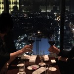 新横浜プリンスホテル - 夜景がステキなバーです！  