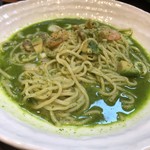 匠 - 『ランチセット 生パスタ 魚介とアボカドのバジルソースすぱ』