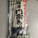 門前そば 山彦 - 稲荷門前きしめん(しろ) 300g つゆ付 545円(税込)