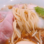 麦と麺助 - 味玉中華そば