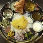 インド食堂ワナッカム - VEG MEALS。