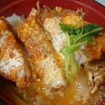 誠庵 - 同僚が頼んだカツ丼