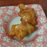 誠庵 - 食前の蕎麦がき