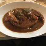 マダム・カリー - 日替わりのチキンカツカレー(750円)