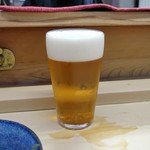 家庭料理 小川 - 生ビール