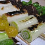 野菜焼盛り合わせ（串5本）