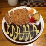 ロダン - 福神漬けを乗せた。