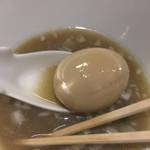 亀戸煮干中華蕎麦 つきひ - 味玉