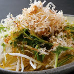 焼肉の牛太 本陣 - シャキシャキ大根とちりめんじゃこの和サラダ（和風ドレッシング）