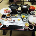 Tamatsukuri Onsen Yunosuke No Yado Chourakuen - 夕食の膳