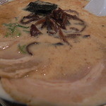 哲麺 - 豚骨醤油チャーシューメン　アップ